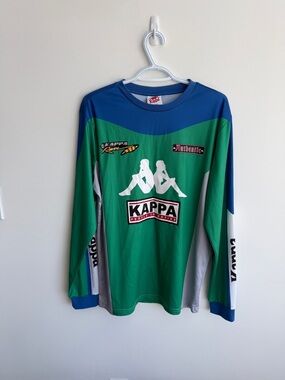 Kappa Authentic Raygun Long Sleeve 
Micro mesh
Large